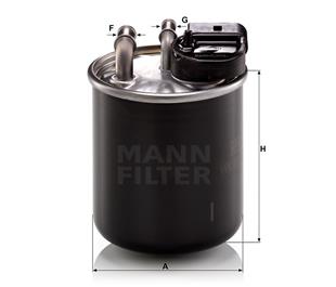 MB MAZOT FİLTRESİ 651 M. SU AYIRICILI ÜSTTEN 2 BOR - MERCEDES - OEM 6510900852
