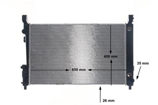MB RADYATÖR 169 - MERCEDES - OEM 8MK376730-564