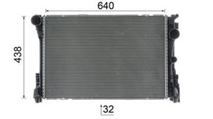 MB RADYATÖR 204-212-218 CDI-CGI - MERCEDES - OEM 0995006203..