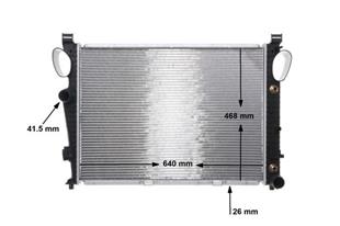 MB RADYATÖR 220-320-350  221-350 - MERCEDES - OEM 2205001403