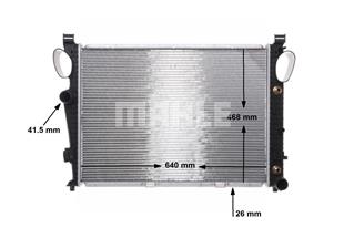 MB RADYATÖR 220-320-350  221-350 - MERCEDES - OEM 2205001403
