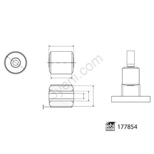 MB TABLA FİŞEĞİ 205 - MERCEDES - OEM 2053302107...