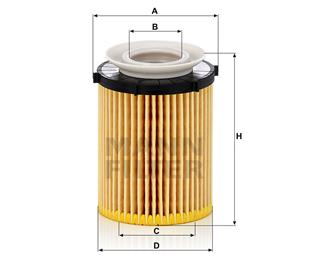 MB YAĞ FİLTRESİ 264-270-274 M. - MERCEDES - OEM 2701840125