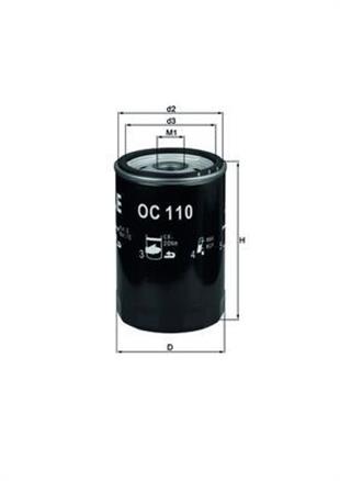 MB YAĞ FİLTRESİ ATOM 102 MOTOR 124 - 201 - MERCEDES - OEM
