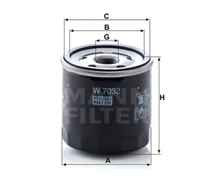 MB YAĞ FİLTRESİ W117-156-176-246-415  607 M. - MERCEDES - OEM 6071840225