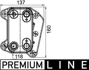 MB YAĞ SOĞUTUCU 611-612 M. - MERCEDES - OEM 6111880501