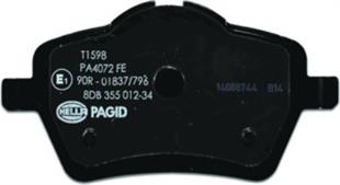 MİNİ BALATA R56-R60 COOPER S ÖN - BMW - OEM 2398401
