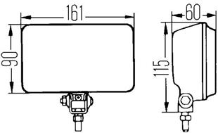 SİS FARI COMET - LAND ROVER - OEM