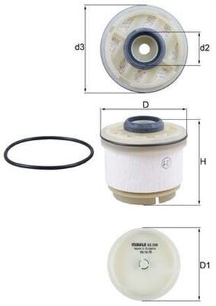 TOYOTA MAZOT FİLTRESİ - TOYOTA - OEM