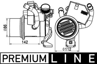 VW EGR RADYATÖRÜ 1.6-2.0 TDI 2013 GOLF-PASSAT-A3 - VW - OEM 04L131512BH