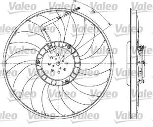 VW FAN MOTORU A6-A4 - VW - OEM 8E0 959 455 K