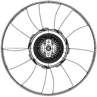 VW FAN TERMİĞİ CRAFTER  2011- - VW - OEM 8MV376907-081