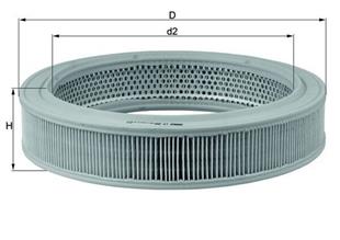 VW HAVA FİLTRESİ GOLF 2  - VW - OEM