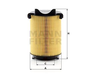 VW HAVA FILTRESI SİLİNDIR GOLF5-CADDY  - VW - OEM 3C0129620..