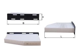 VW KLİMA FİLTRESİ GOLF5 CADDY - VW - OEM 1K0819644..