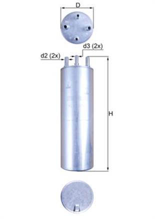 VW MAZOT FİLTRESİ T5 - VW - OEM 7H0127401A...
