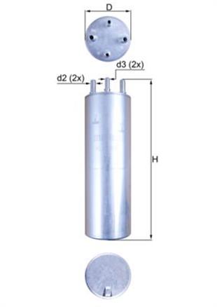 VW MAZOT FİLTRESİ T5 - VW - OEM 7H0 127 401 A,