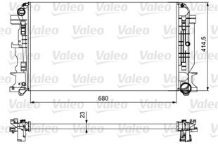 VW RADYATÖR CRAFTER 2.5 BJL-BJM 163 PH  - VW - OEM 2E0 121 253 A