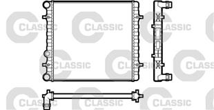 VW RADYATÖR GOLF 4           - VW - OEM 1J0 121 253 P -A - D