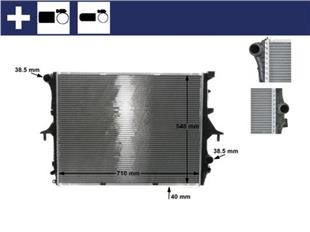 VW RADYATÖR Q7-TOUAREG-CAYENNE DİZEL BENZİN - VW - OEM 7L0121253A