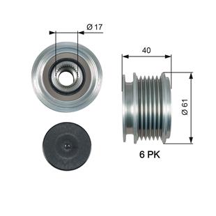 VW ŞARZ DİNAMO KASNAĞI T5-CADDY - VW - OEM 022903119C..