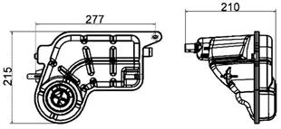 VW SU DEPOSU A6 2.0 TDİ - VW - OEM 4F0121403C.