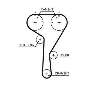VW TRİGER SETİ 1.2-1.4 TSI - VW - OEM 04E198119