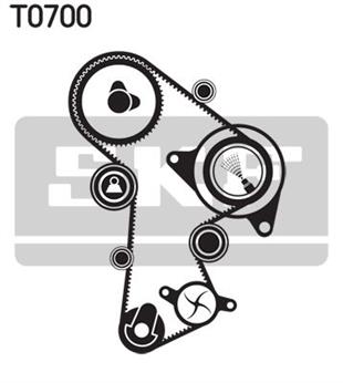 VW TRİGER SETİ CAY - VW - OEM 03L198119D......