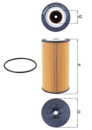 VW YAĞ FİLTRESİ A8-A6-A4 3.7-4.2  S - VW - OEM 079115561B.
