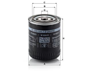 VW YAĞ FİLTRESİ AUDİ A4-A6 OC 485 - VW - OEM 078115561D,