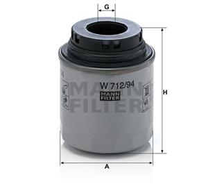 VW YAĞ FİLTRESİ GOLF5-JETTA 1.4 TFSI - VW - OEM 03C115561H..