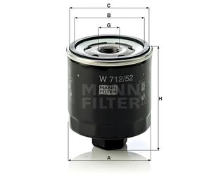 VW YAĞ FİLTRESİ GOLFIII-IV-POLO3 1.4-1.6 - VW - OEM 030115561AA,
