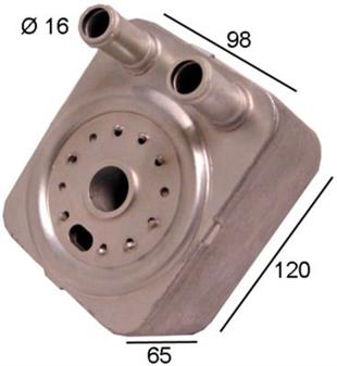 VW YAĞ SOĞUTUCU PASSAT 130- BKP  A4 BRE - VW - OEM 038117021ABECD