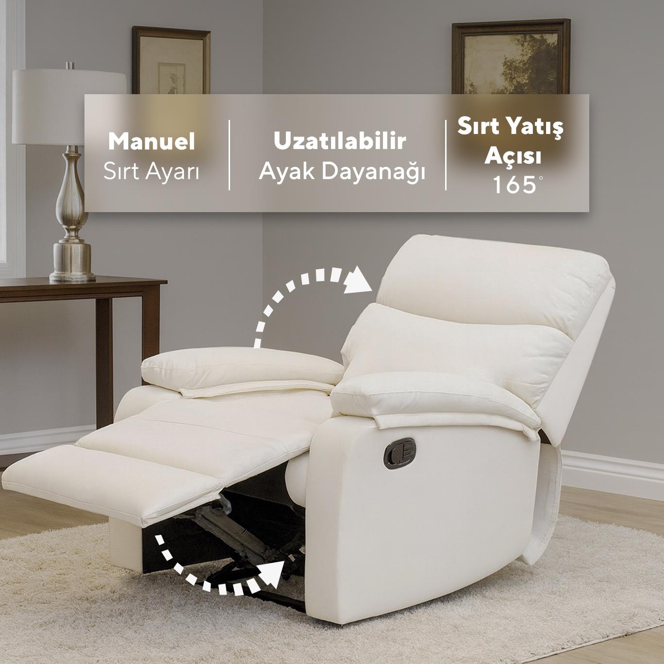 Happhom Elektrikli Masajlı TV/Baba Koltuğu HAPMC-01