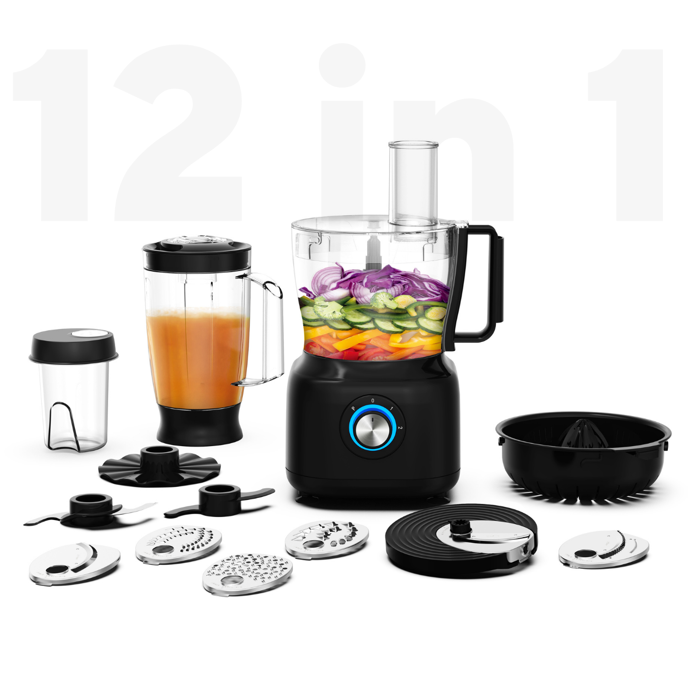 Kumtel 12in1 Pro Mutfak Robotu HFP-03