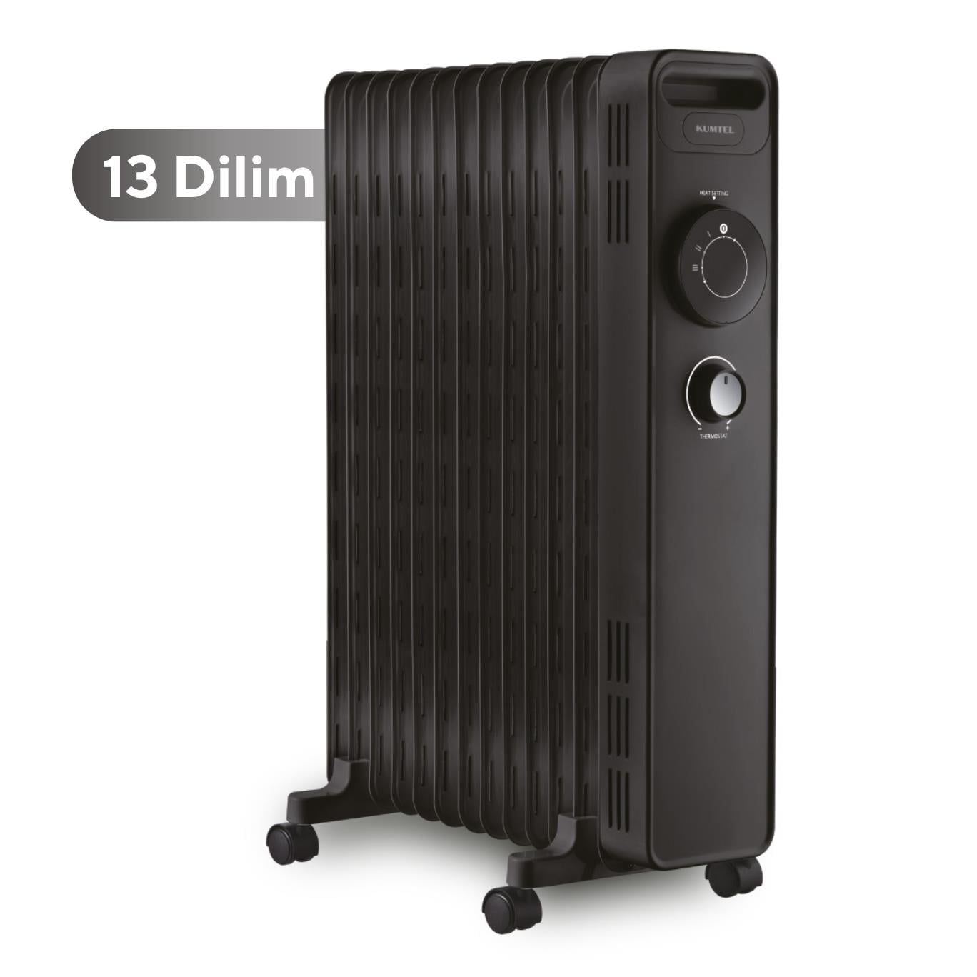 Kumtel 13 Dilim Siyah Radyatör KUM1240S