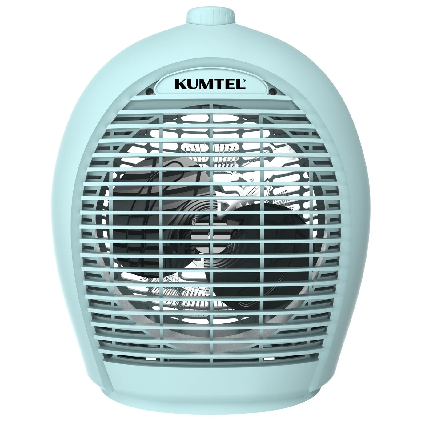 Kumtel 2000 W 3 Kademeli Sıcak-Soğuk Üflemeli Elektrikli Fanlı Isıtıcı Mavi LX-6331
