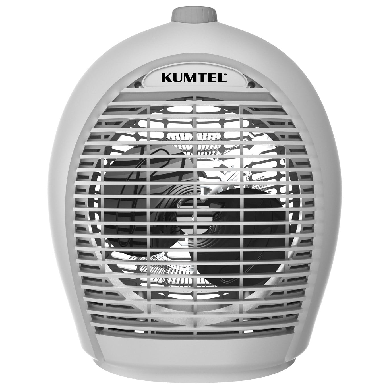 Kumtel 2000 W 3 Kademeli Sıcak-Soğuk Üflemeli Elektrikli Fanlı Isıtıcı Gri LX-6331