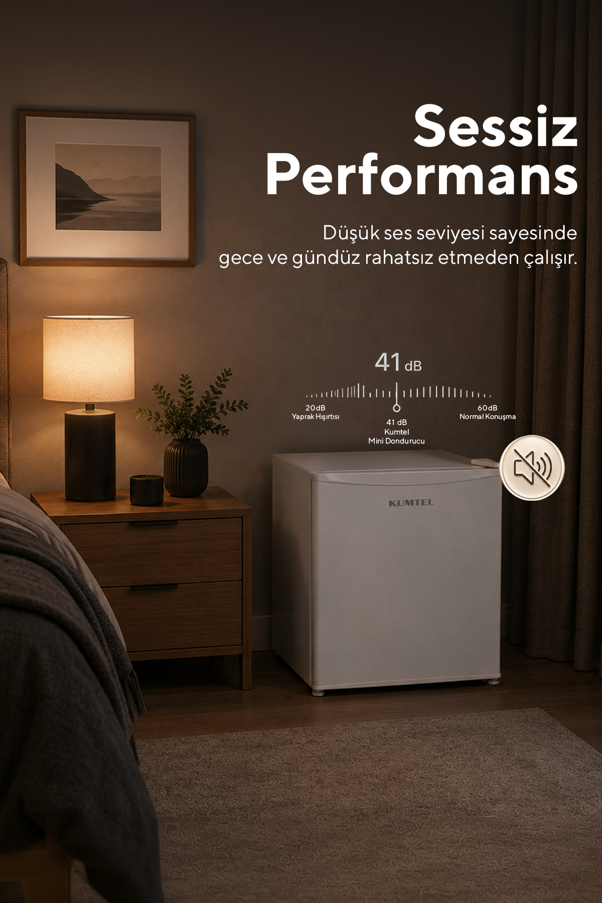 KUMTEL 31L MİNİ DONDURUCU HFR-50