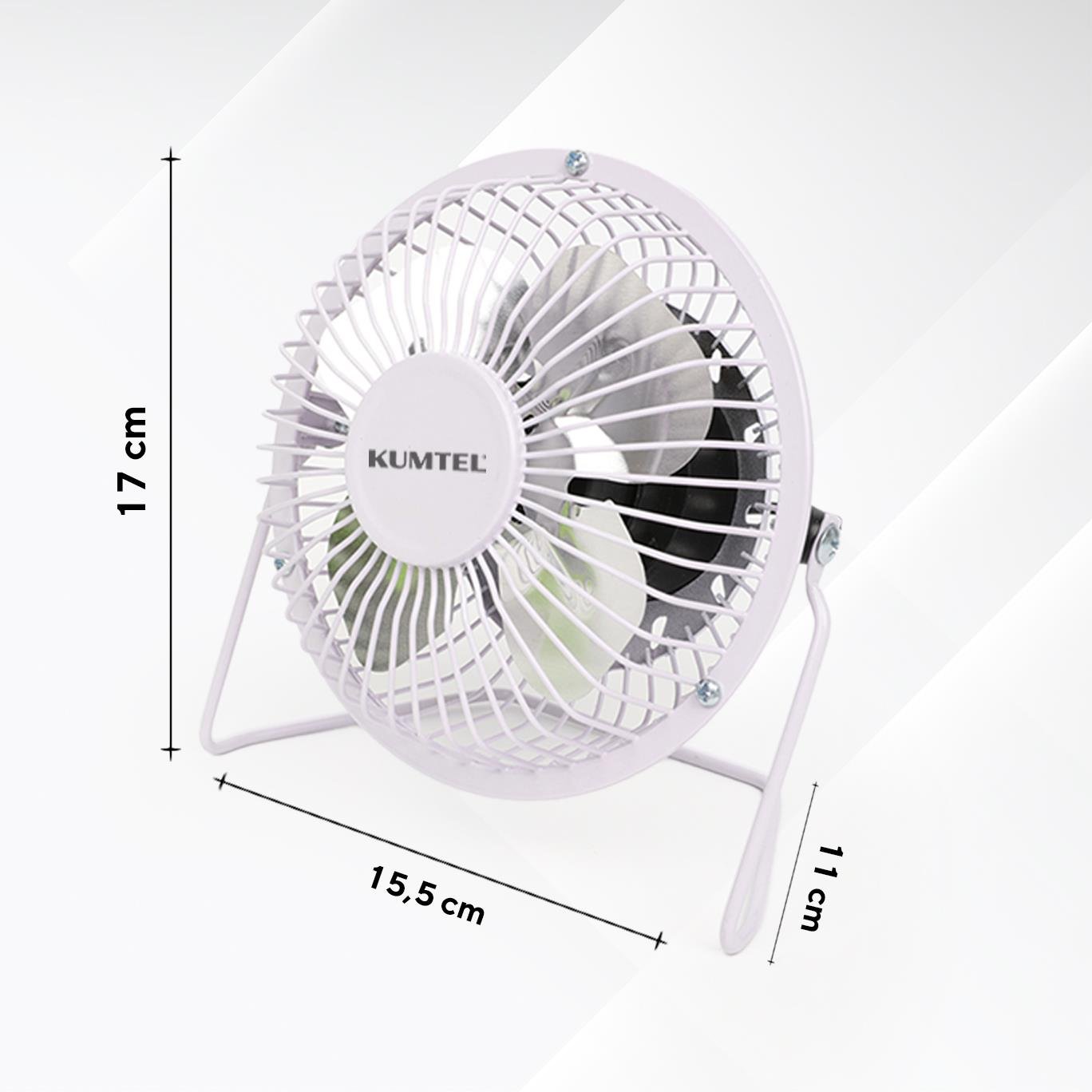 Kumtel 4lü Masaüstü USB Fan