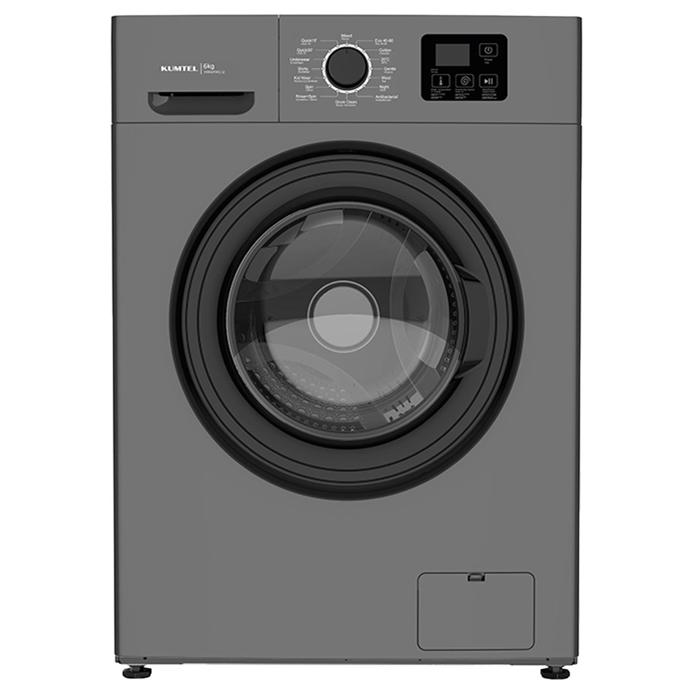 Kumtel 6kg Gri Çamaşır Makinesi HW6MAC-02