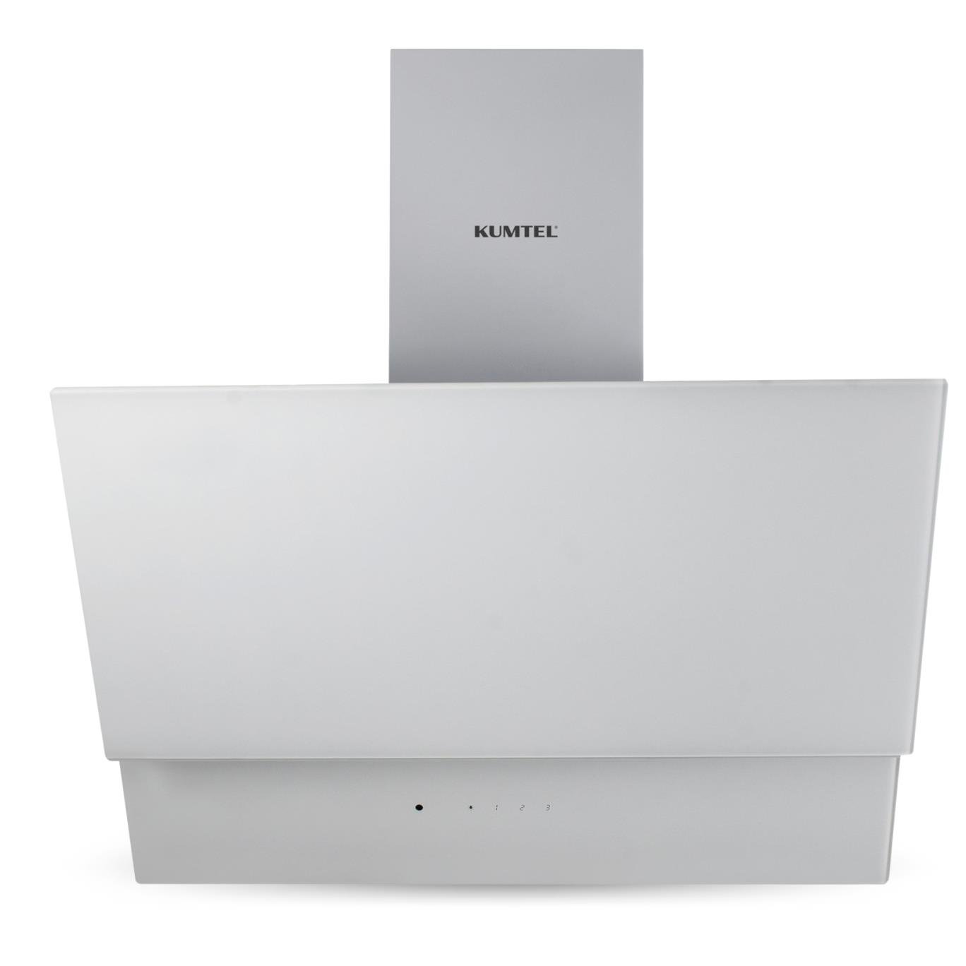 Kumtel Beyaz Cam Digital / Dokunmatik Ankastre Set - 8 Prog