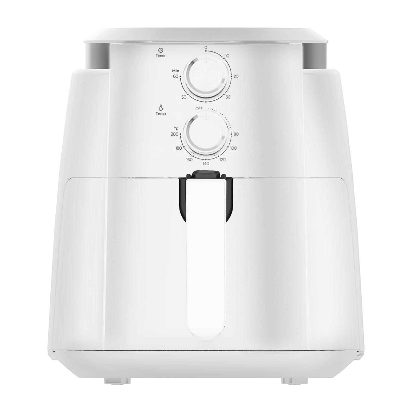 Kumtel Beyaz XL Fastfryer (Yağsız Fritöz Airfryer) HAF-01