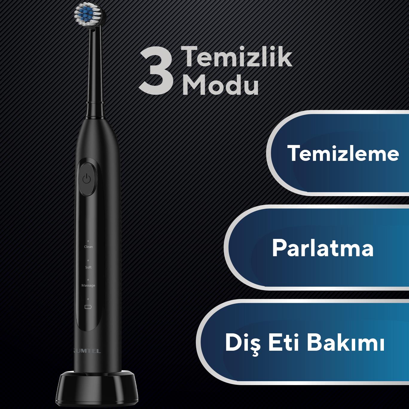 Kumtel Caremi Şarjlı Diş Fırçası CTB-01