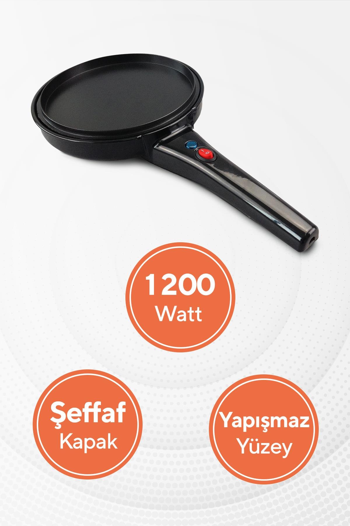 Kumtel Çok Amaçlı Elektrikli Tava HMP-03