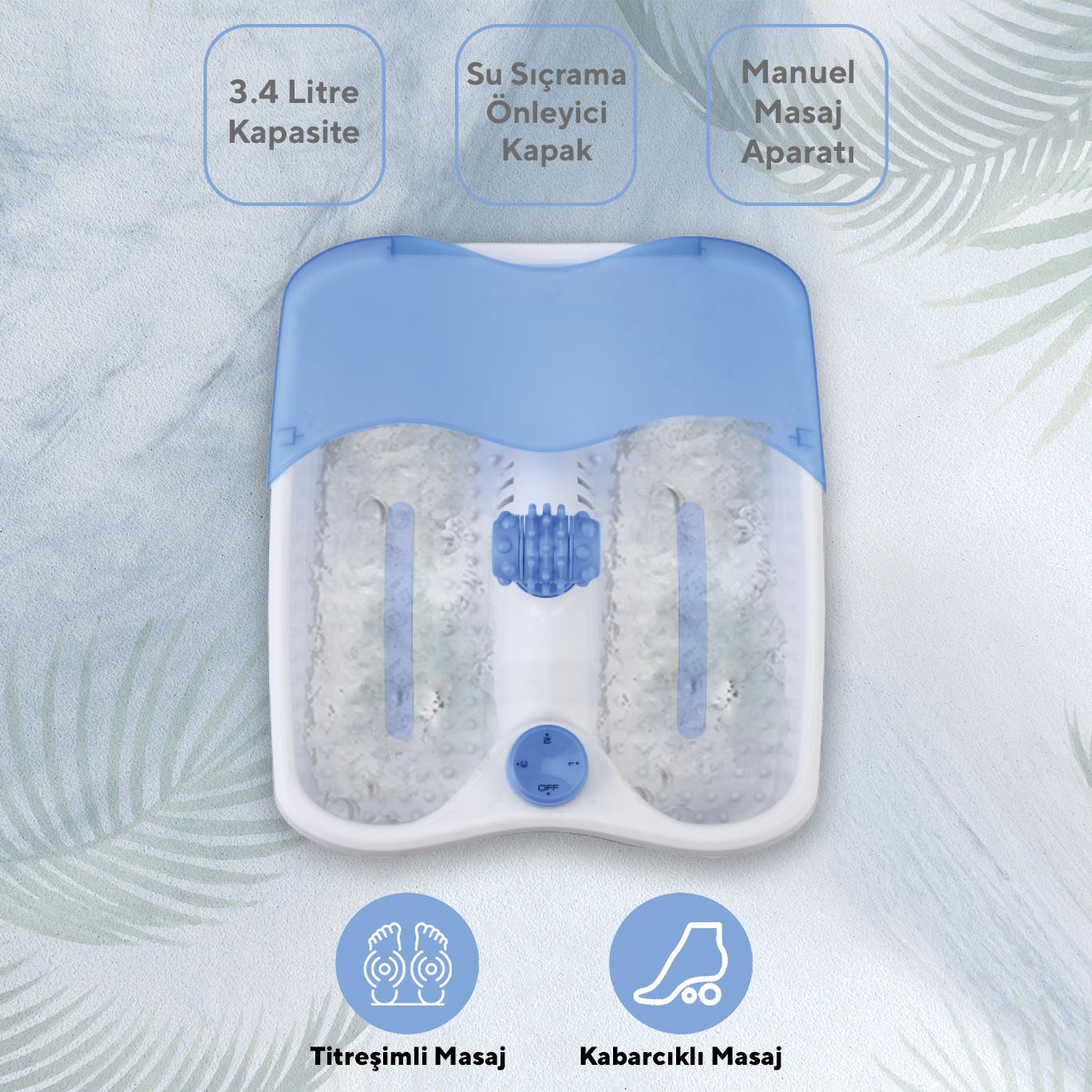 Kumtel Çok Fonksiyonlu Ayak SPA Masaj Aleti HFS-01