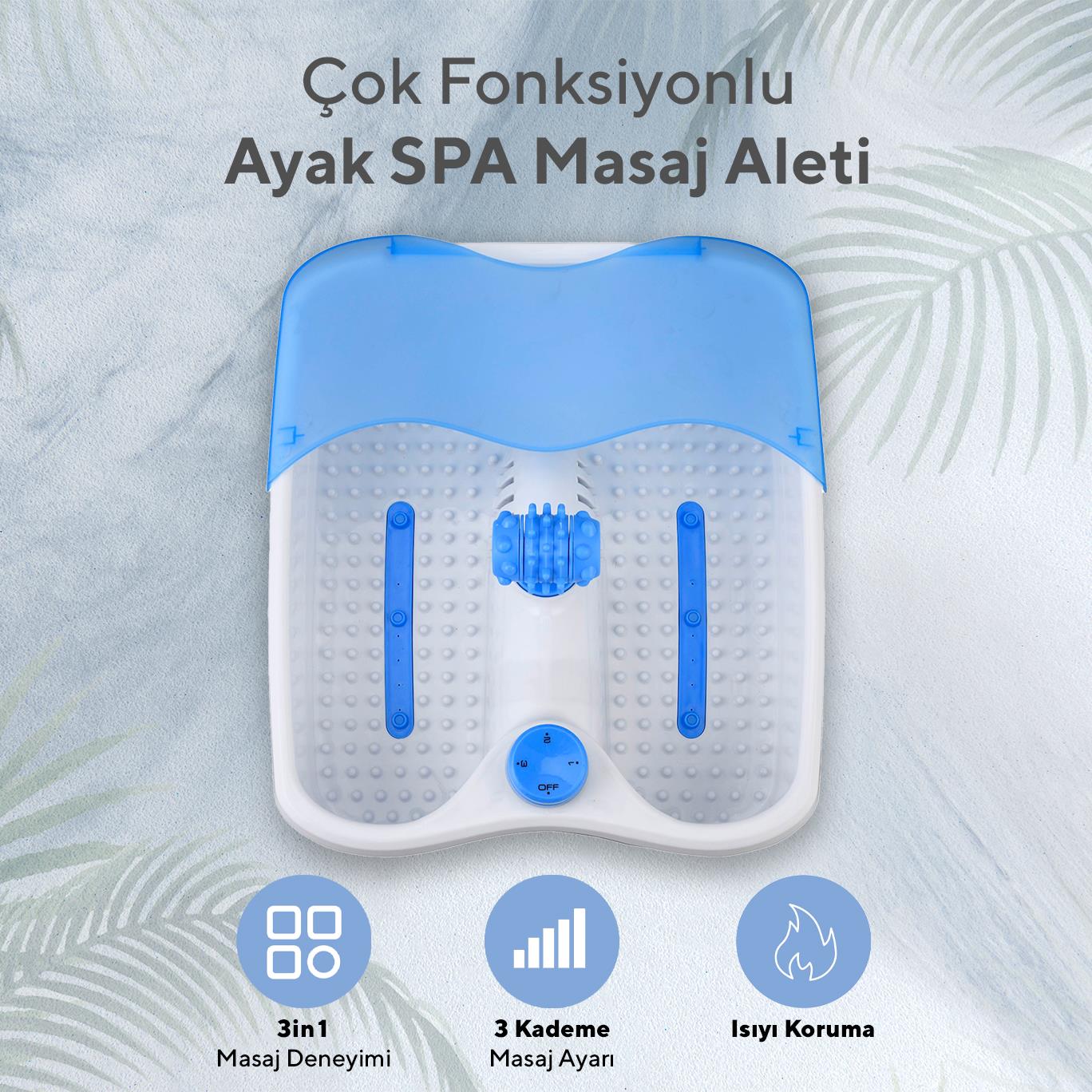 Kumtel Çok Fonksiyonlu Ayak SPA Masaj Aleti HFS-01