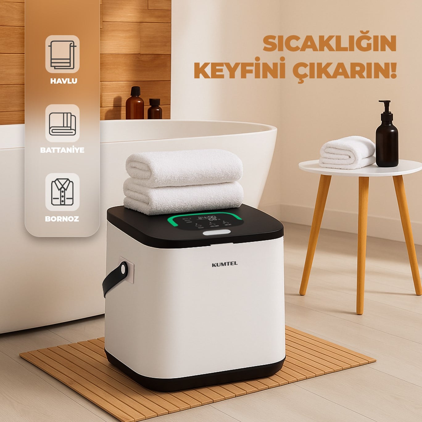 KUMTEL HAVLU ISITICI HTW-01