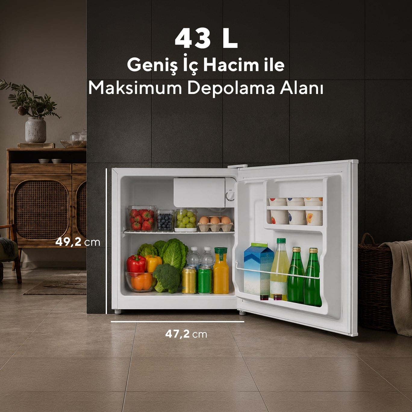 KUMTEL HMB-50 43 L Mini Buzdolabı (Minibar)