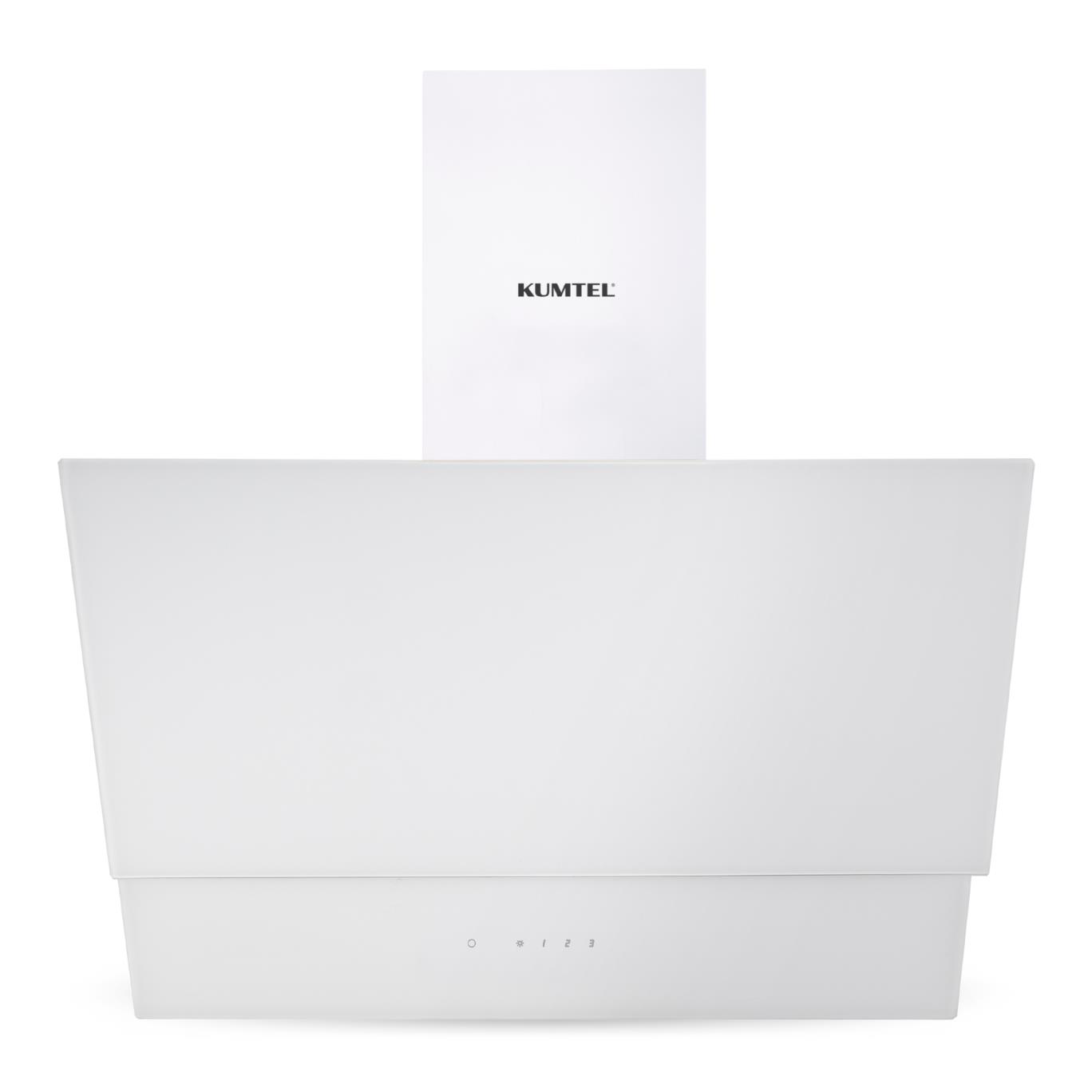 Kumtel Home Plus Beyaz Cam Ankastre Set